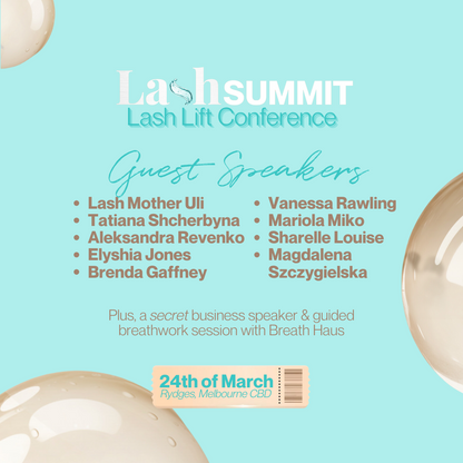 Lash Summit 2025 - Conference Main Day Ticket / 24 March 2025