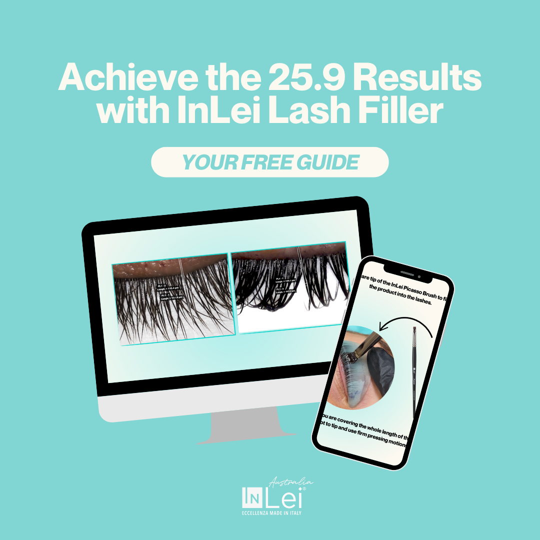 Achieve the 25.9 Results with InLei Lash Filler (FREE PDF DOWNLOAD)