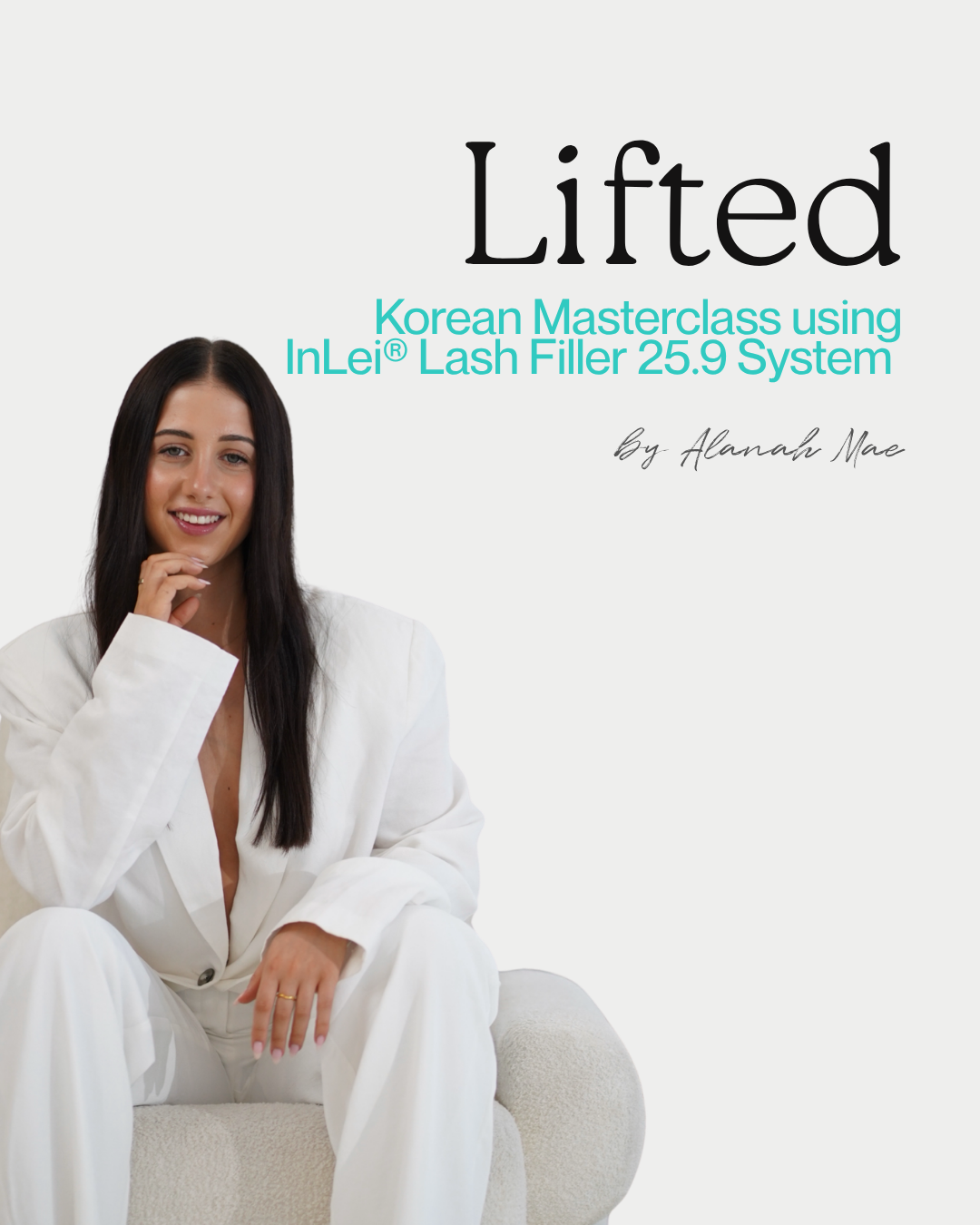 Lifted by Alanah Mae (28th of September 10am-1pm) - Korean Lash Lift Masterclass using InLei® Lash Filler 25.9 System