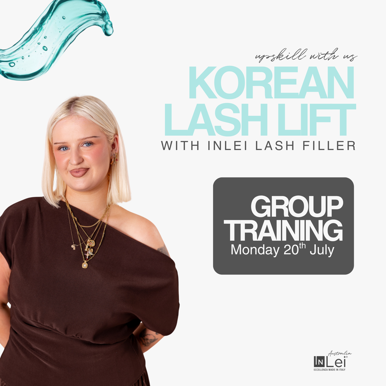 GROUP TRAINING: Korean Lash Lifts with InLei Lash Filler