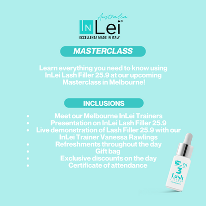 InLei Masterclass Melbourne / 20th of January