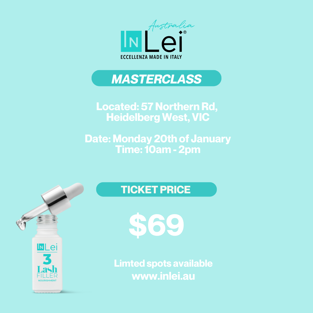 InLei Masterclass Melbourne / 20th of January