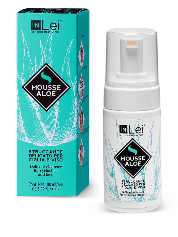 InLei® - Delicate Mousse Cleanser, Aloe (100 ml)