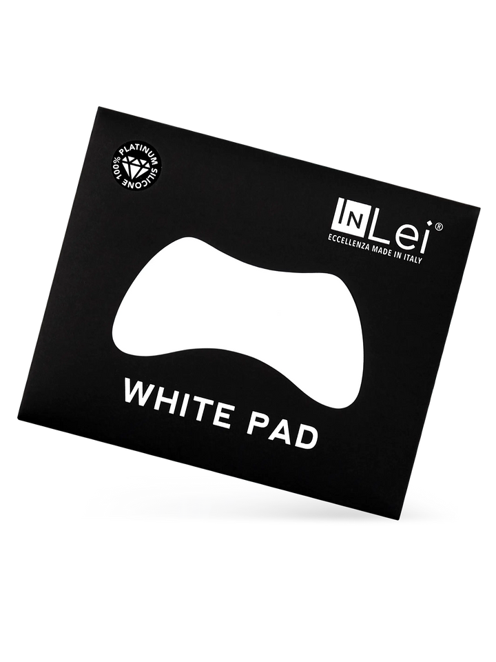 InLei® - Reusable Silicone Pad - White (1 pair)