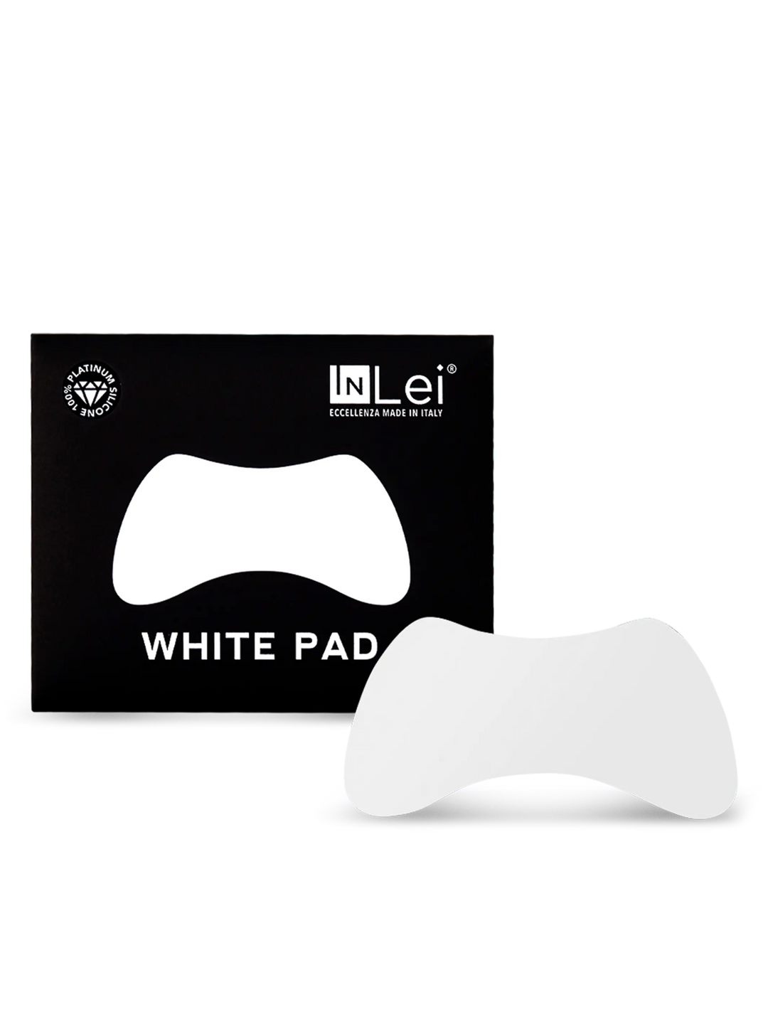 InLei® - Reusable Silicone Pad - White (1 pair)
