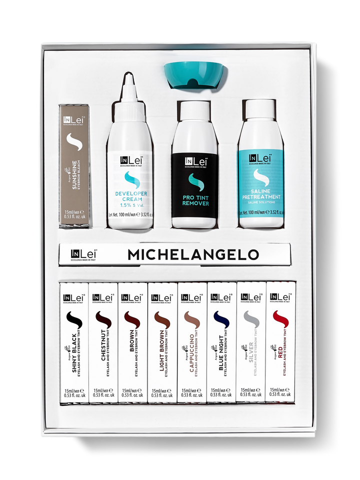 InLei® - Eyelash and eyebrow tinting kit