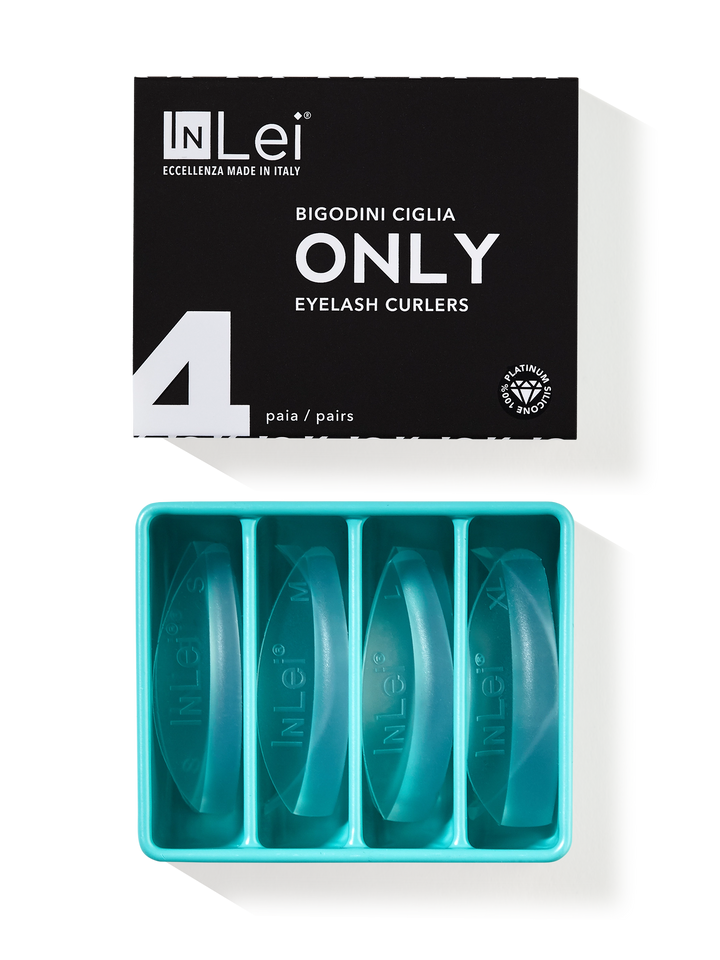 InLei® - ONLY - Silicone shields (DOLLY EFFECT), 4 SIZES MIX