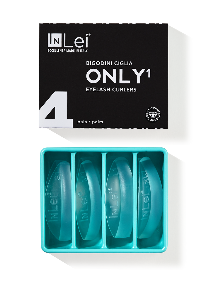 InLei® - ONLY 1 - Silicone shields (NATURAL LIFTED EFFECT), 4 SIZES MIX