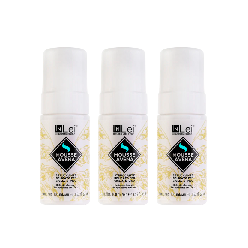 InLei® - Delicate Mousse Cleanser, Avena, 100ml (RRP $32.95 Each) (Wholesale 3 pack)